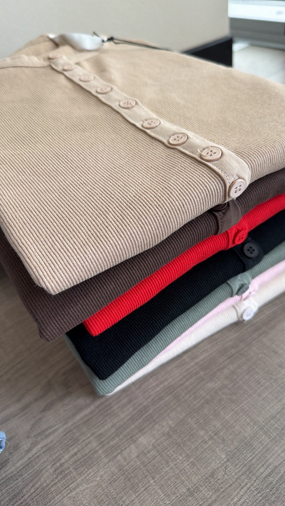 Long sleeve Henley (colors inside) PRE-ORDER 27/05