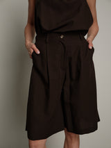 Bermuda "must-have" marrone PREORDINE 22/06