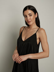 Abito sottoveste nero