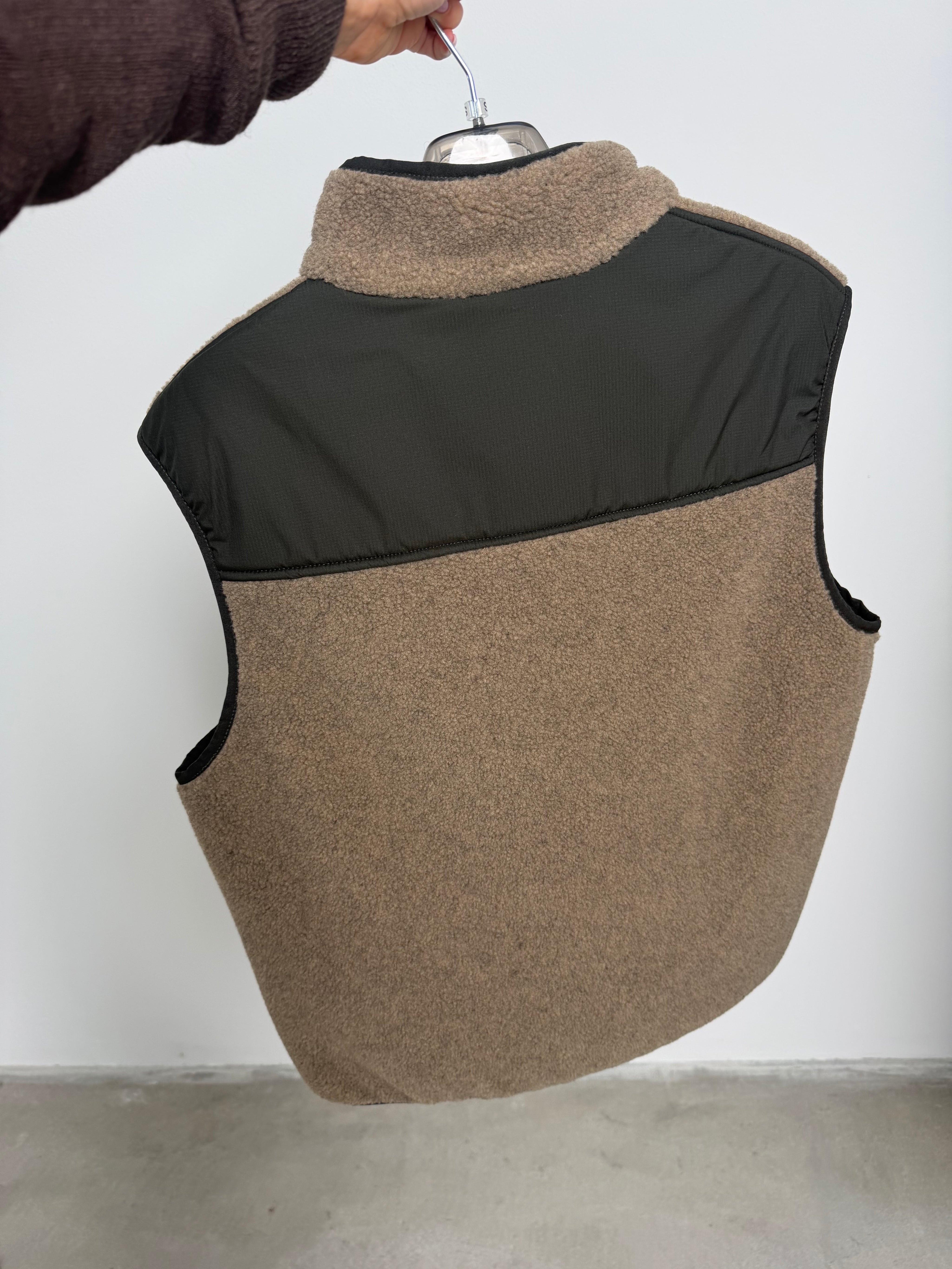 Gilet teddy virale - Tortora