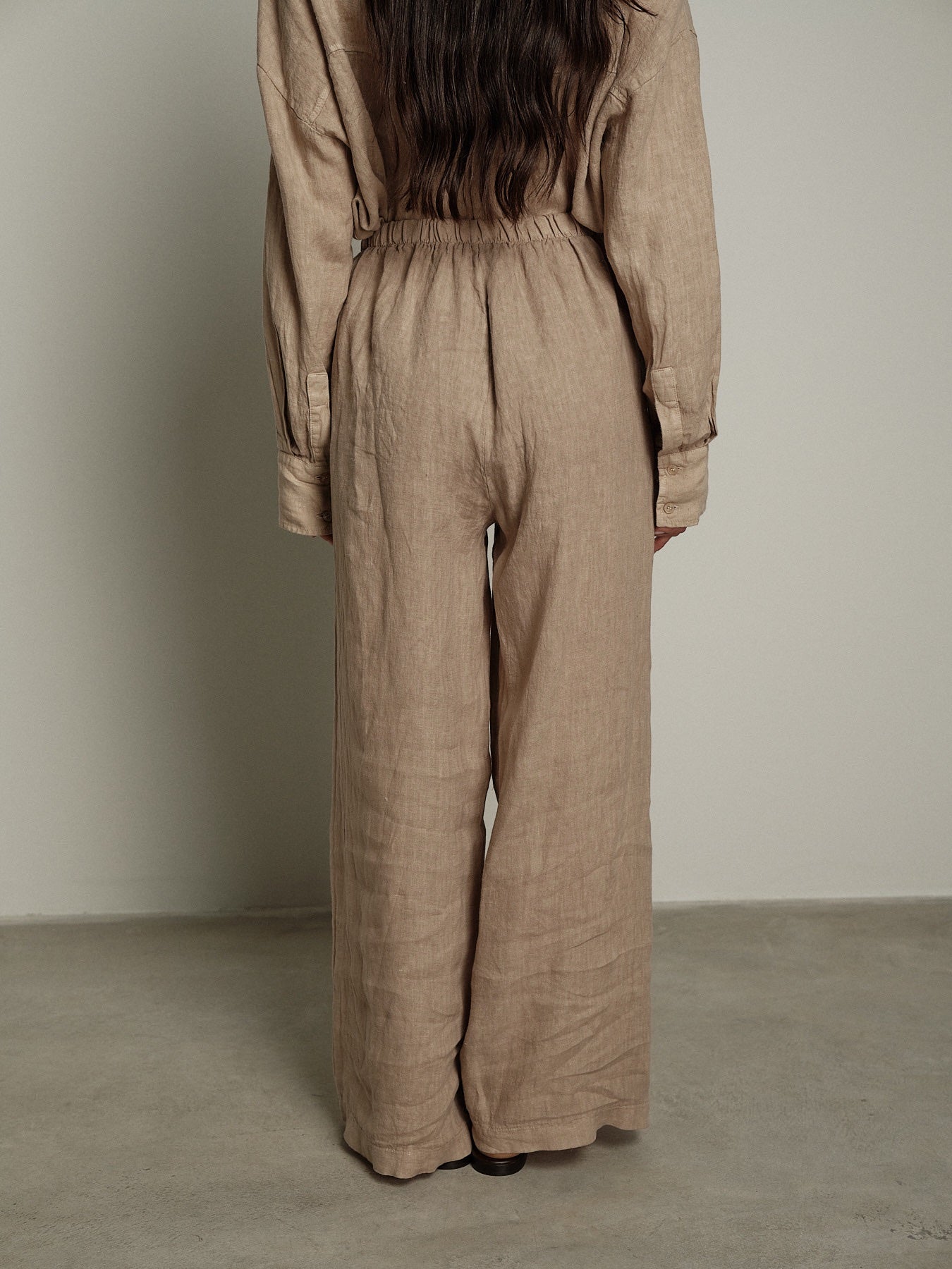 Pantalone lungo Lety beige