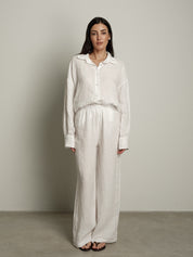 Pantalone lungo Lety bianco