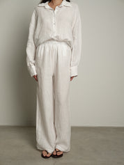 Pantalone lungo Lety bianco