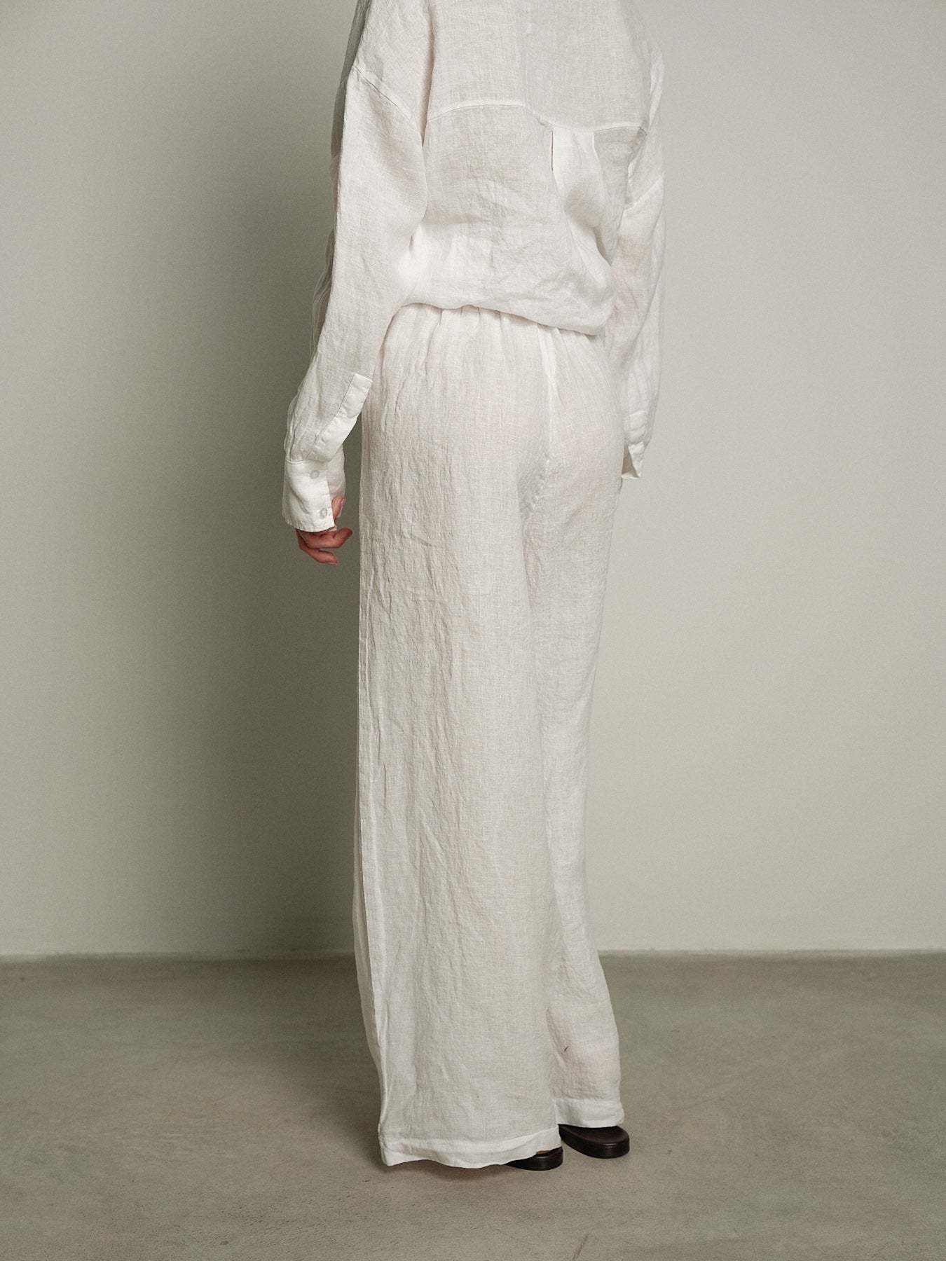 Pantalone lungo Lety bianco