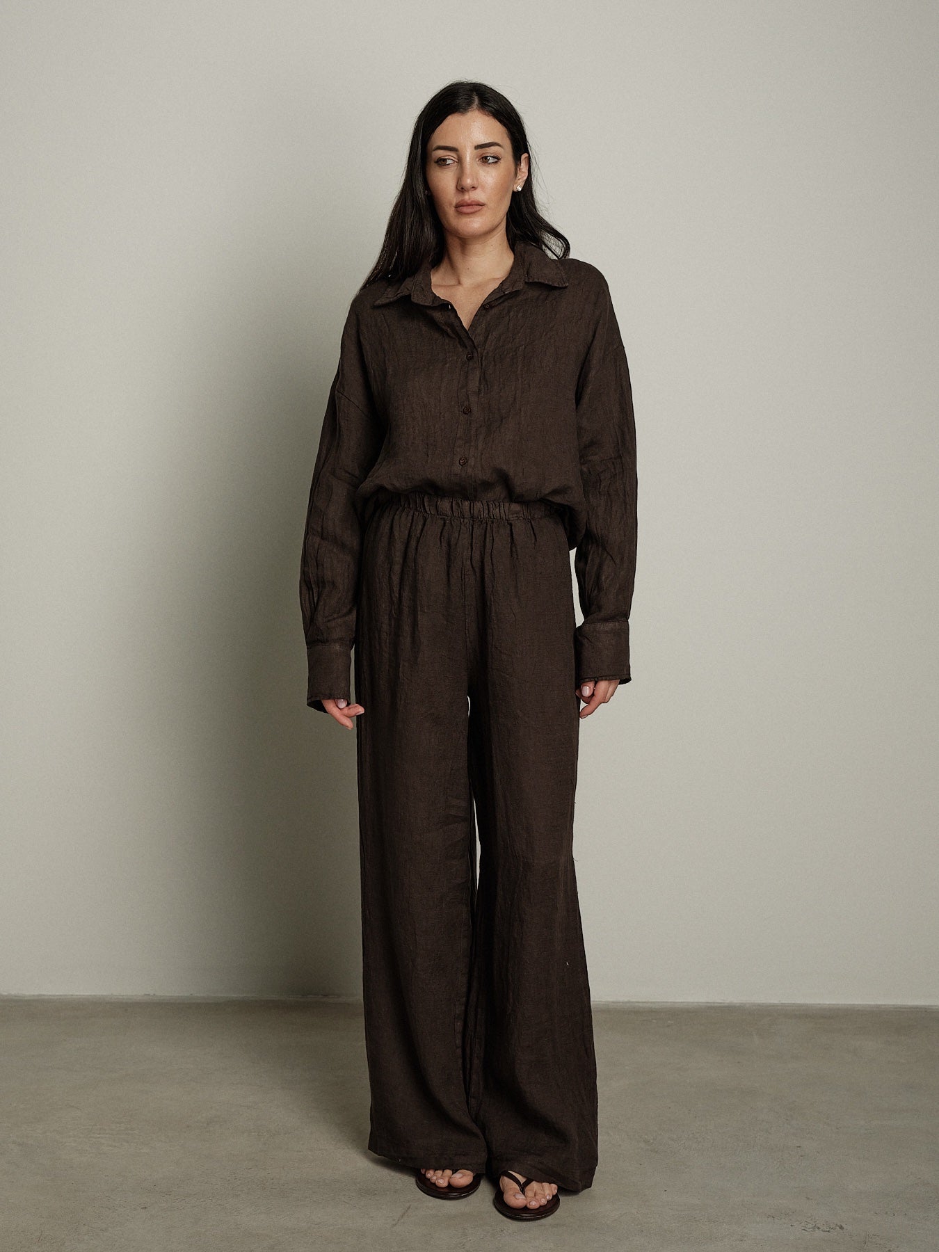 Pantalone lungo Lety moro