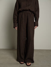 Pantalone lungo Lety moro