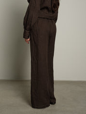 Pantalone lungo Lety moro