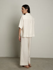 Camicia m/m Essenziale burro PREORDINE 29/06