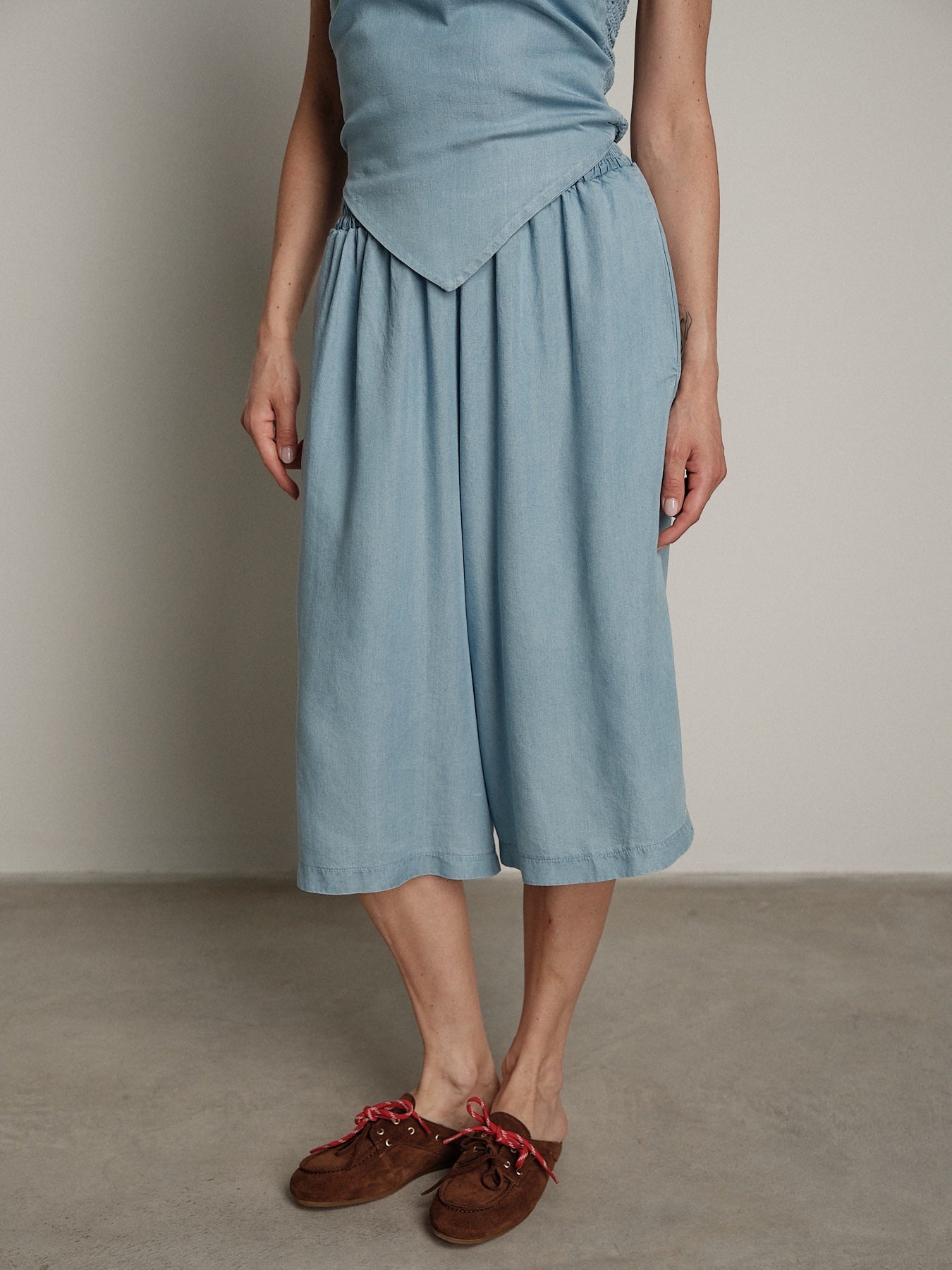 Bermuda chambray chiaro