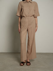Pantalone lungo Essenziale beige PREORDINE TG. S 29/06