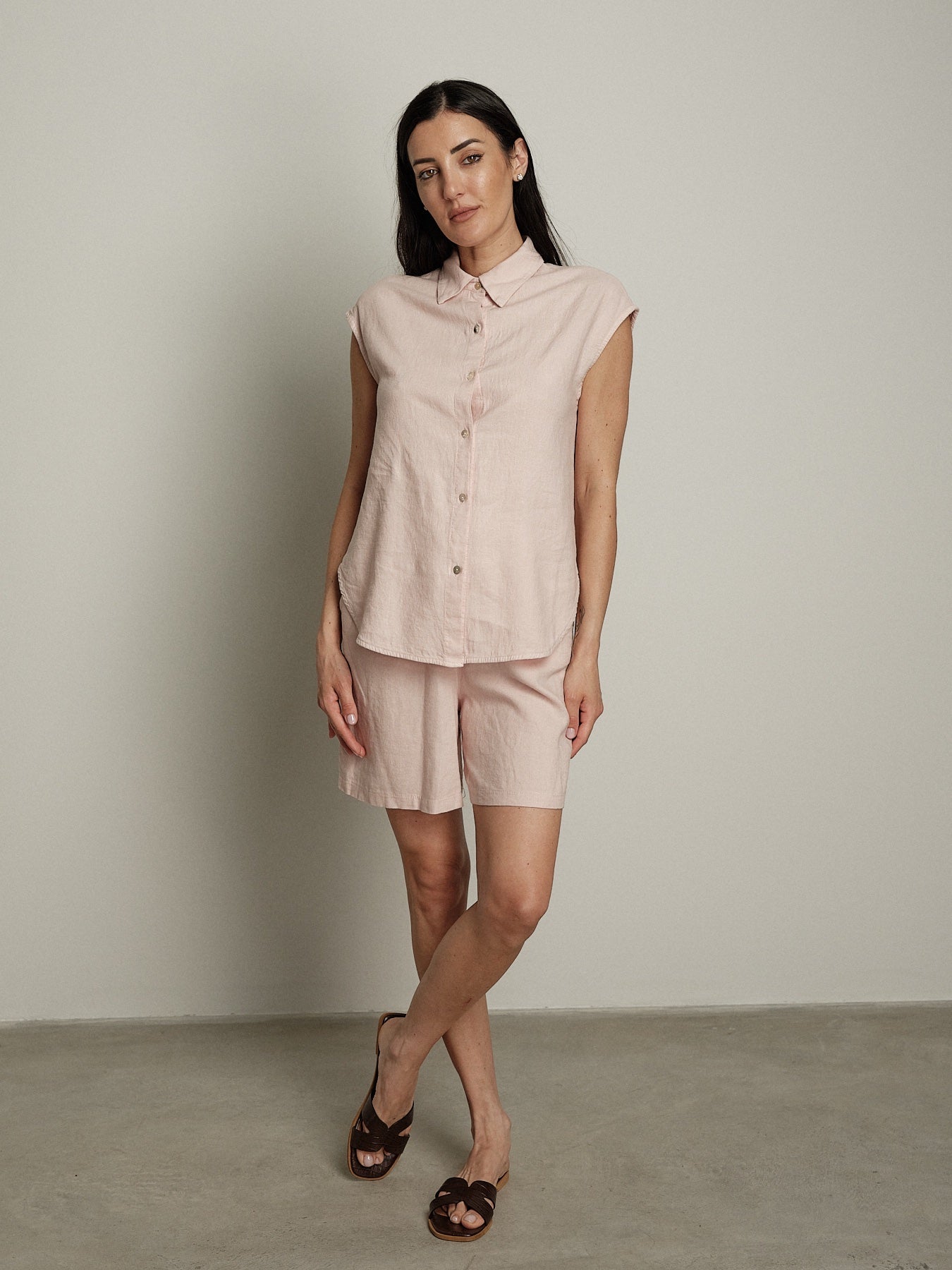 Shorts Essenziale cipria