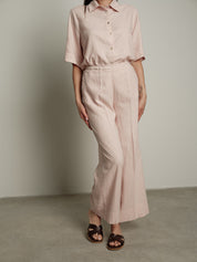 Pantalone lungo Essenziale cipria PREORDINE 26/06 TG. S