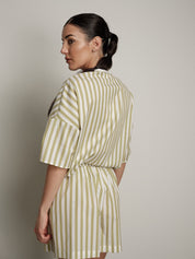Camicia Sand riga erba