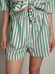 Shorts Sand riga pistacchio
