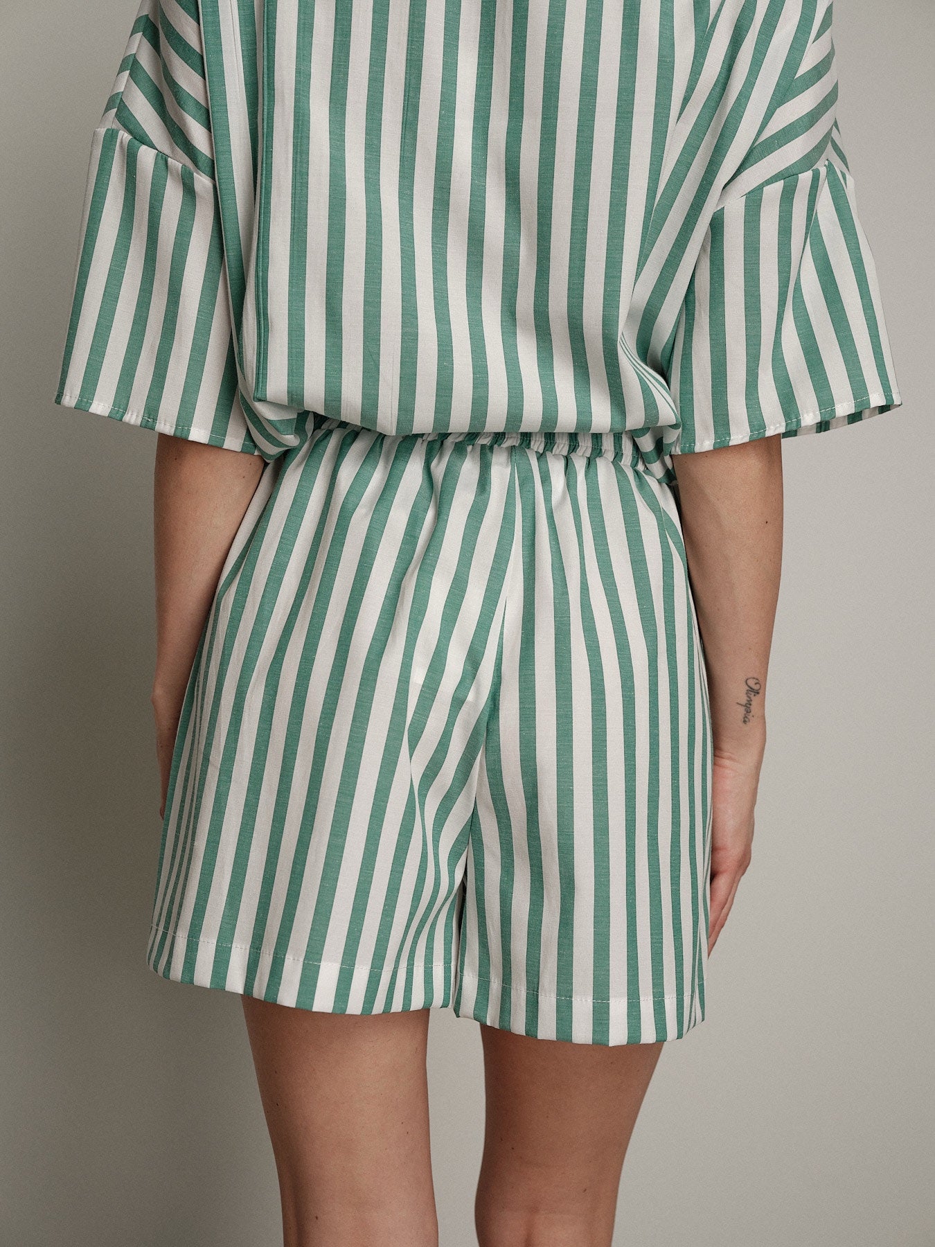 Shorts Sand riga pistacchio