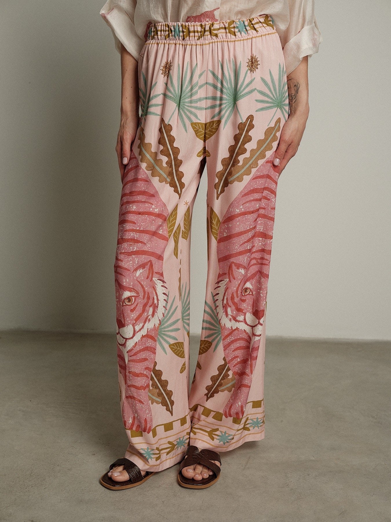 Pantalone tigre rosa PREORDINE 26/06 TG. S