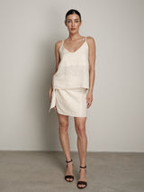 Top in lino burro