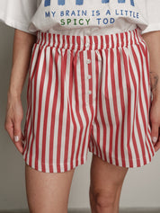 Completo frutta t-shirt + shorts peperoncino
