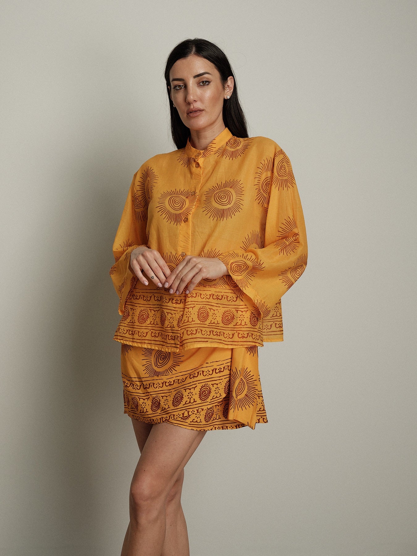 Camicia Sunny arancio