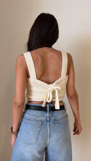 Top crochet burro