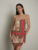 Top Mandala fuxia