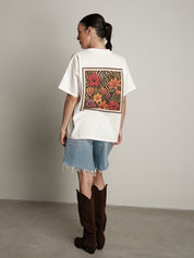 T-shirt Jungle floreale