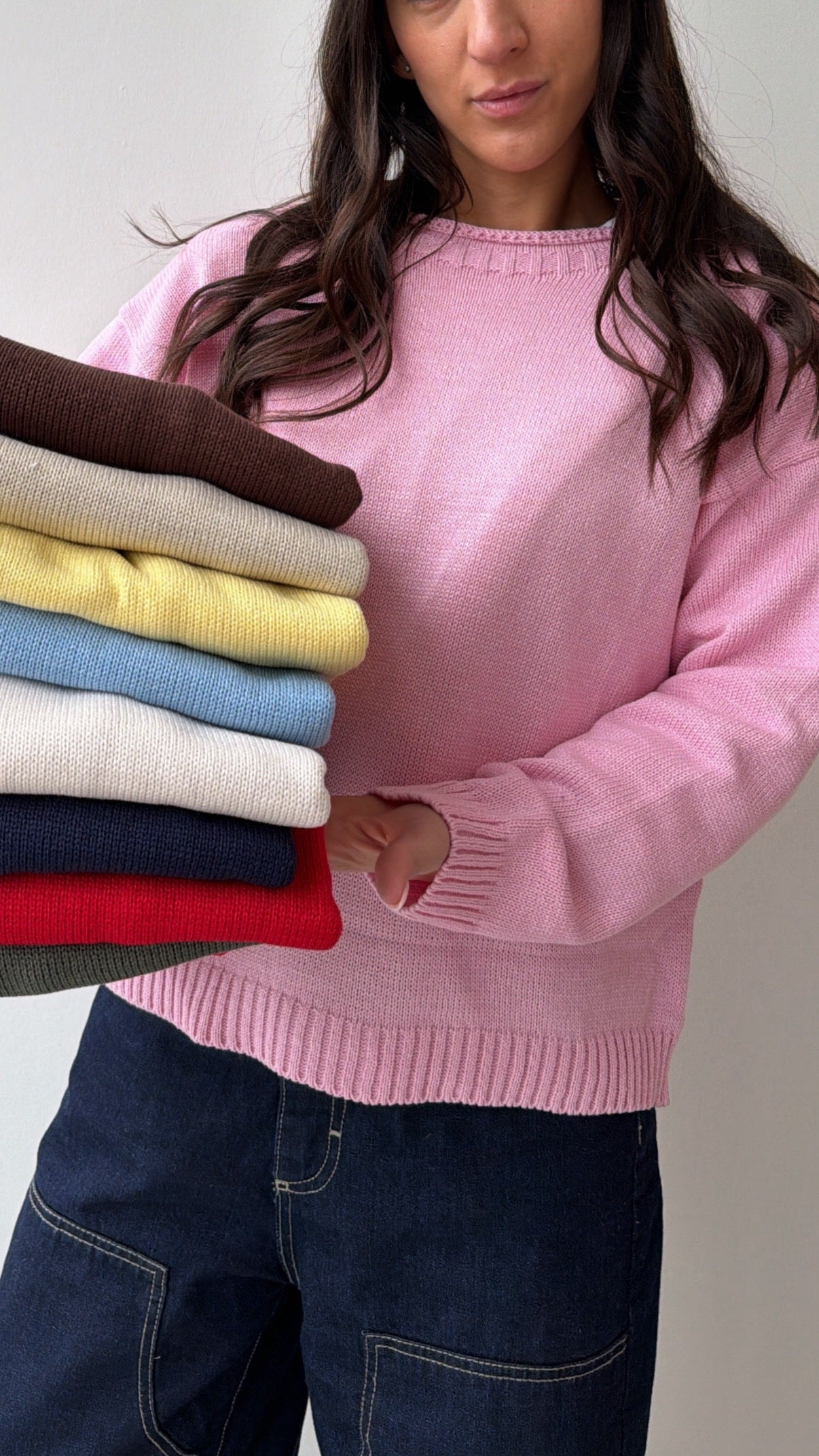 Rosy sweater (colors inside)