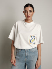 T-shirt over tasca limone