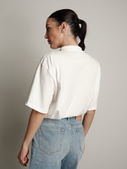 T-shirt over tasca limone