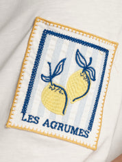 T-shirt over tasca limone