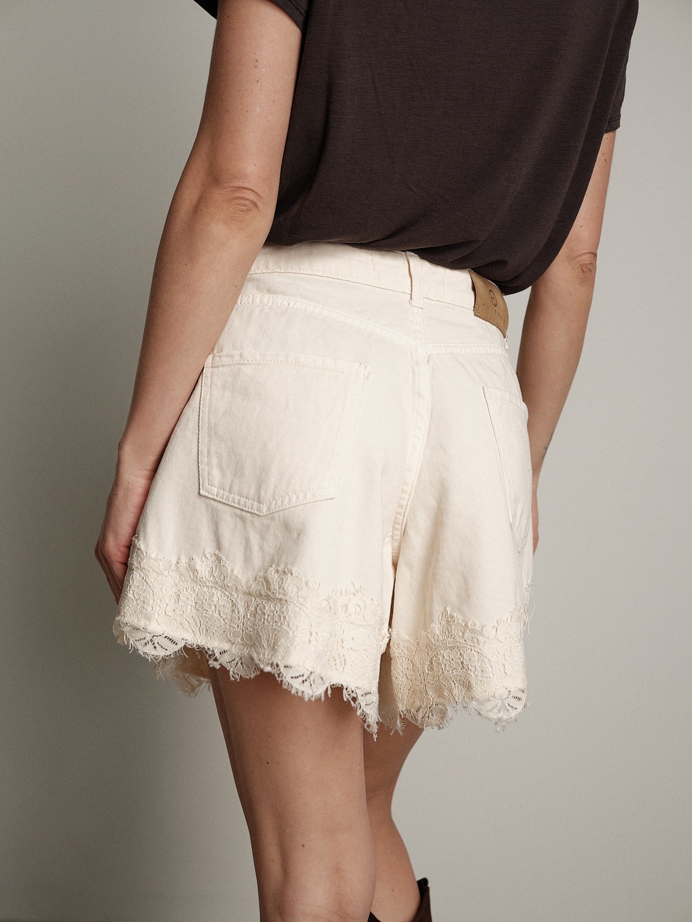 Shorts Ivy burro pizzo