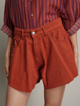 Shorts Ivy papaya