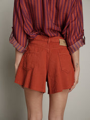 Shorts Ivy papaya
