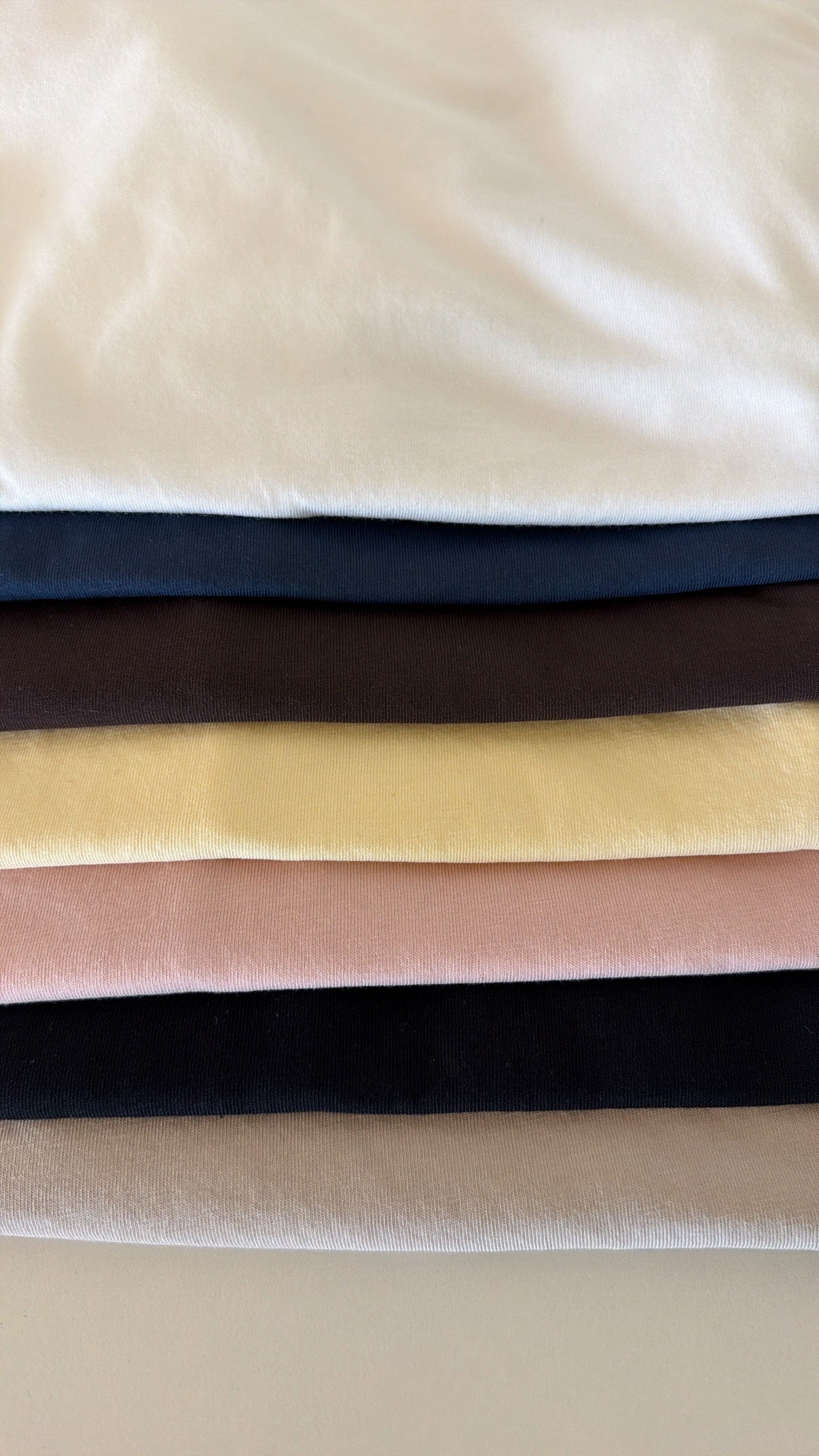Basic slim T-shirt (colors inside)