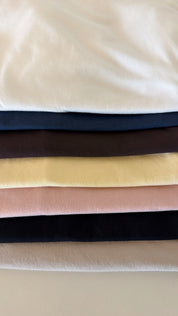 Basic slim T-shirt (colors inside)