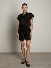 Shorts Mora nero