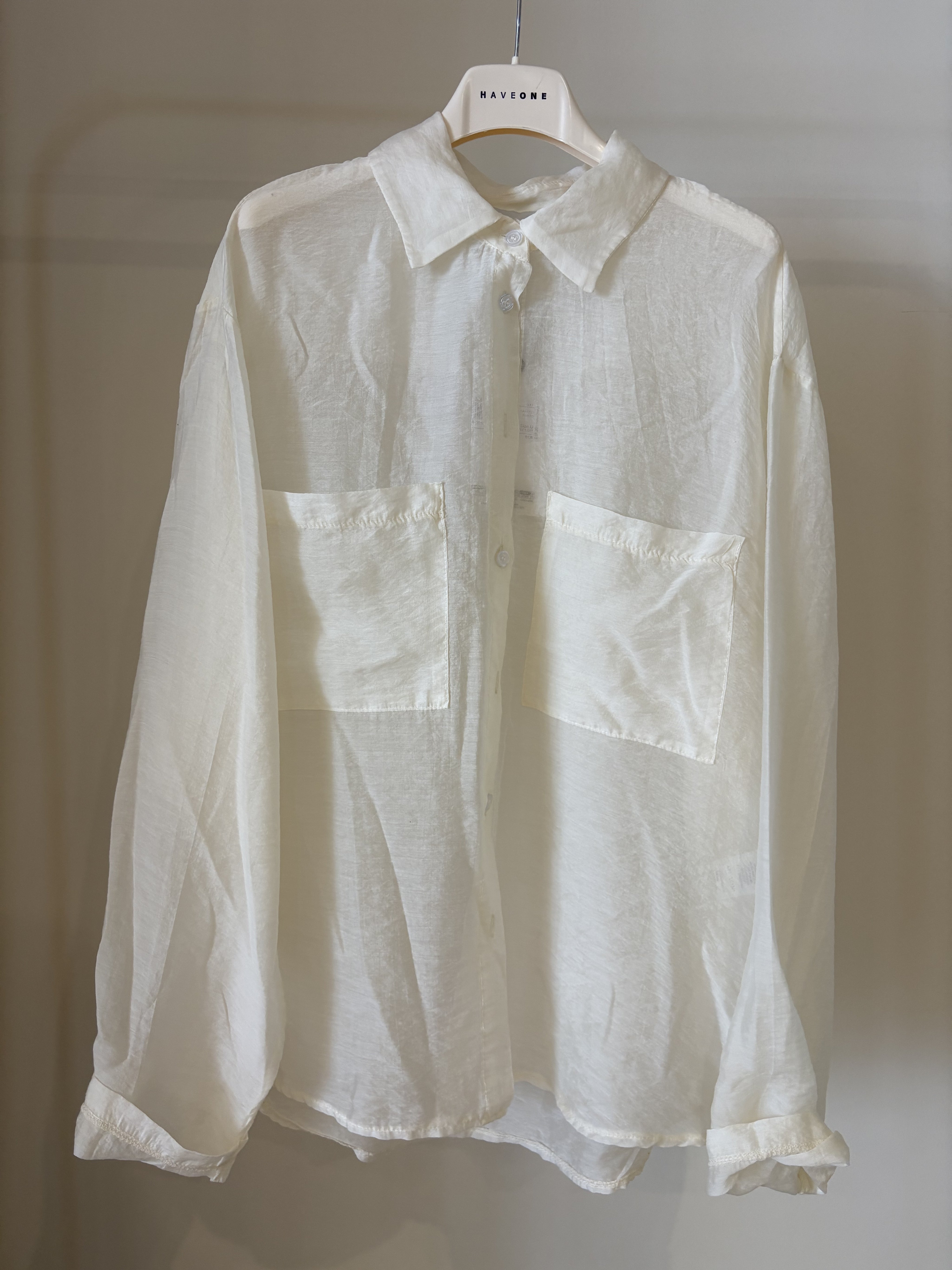 Camicia mussola leggera - Burro