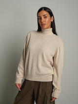 Dolcevita misto lana - Beige
