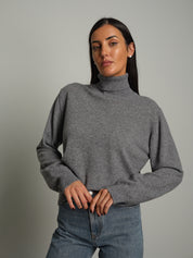 Dolcevita misto lana - Grigio