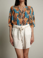 Shorts Ivy lino - Burro