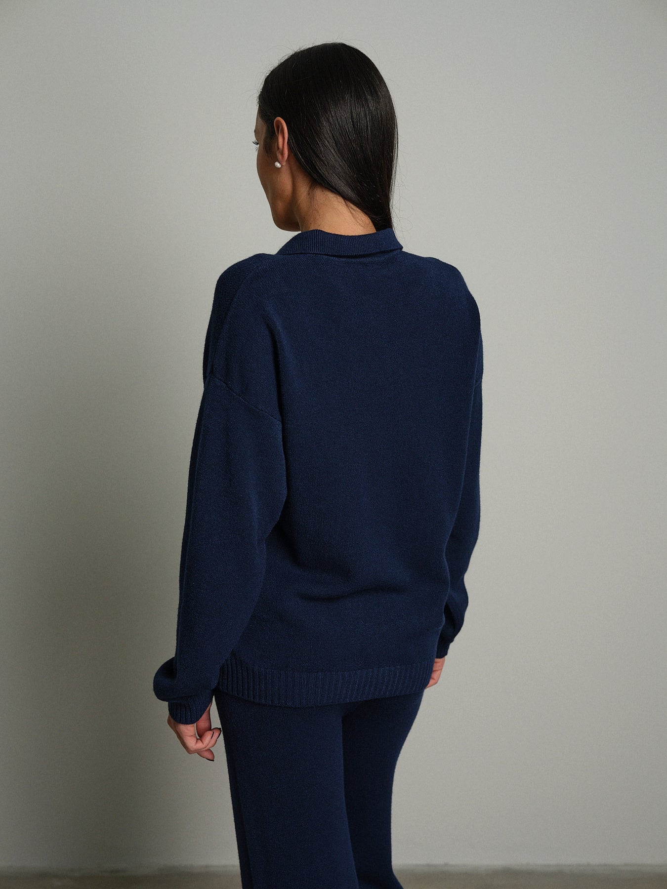 Completo in maglia polo - Blu