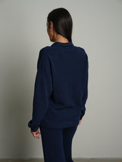 Completo in maglia polo - Blu