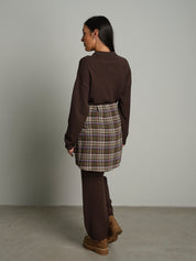 Completo in maglia polo - moro