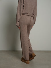 Completo in maglia polo - Tortora