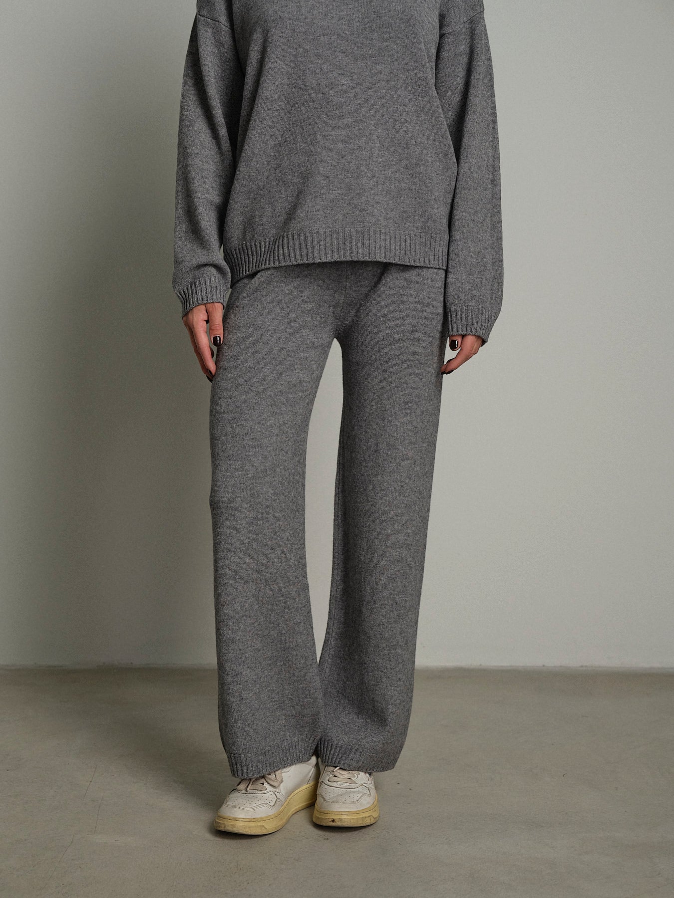 Completo in maglia polo - Grigio