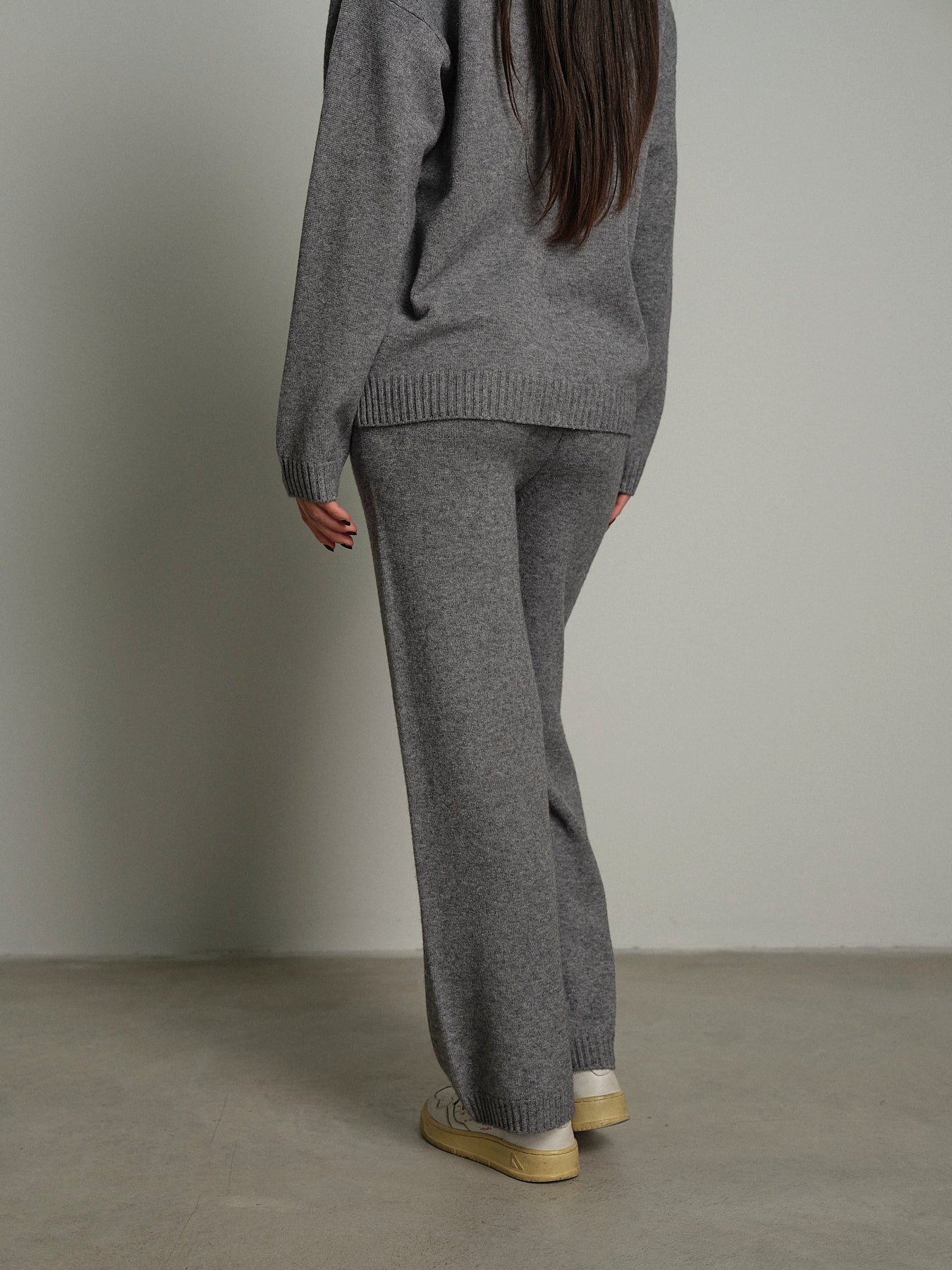Completo in maglia polo - Grigio