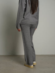 Completo in maglia polo - Grigio