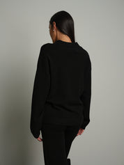 Completo in maglia polo - Nero