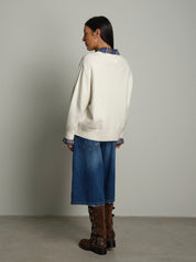 Pull bordi costina - Burro