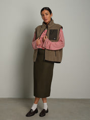 Gilet teddy virale - Tortora